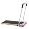 HP-P12 API electric treadmill, folding treadmill, LCD display screen and mat holder; Home Office Gym Stand, 2.25HP Electric, Wood Electric Treadmill w