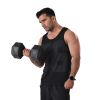 (Total 44lbs, 22lbs each) Weights dumbbells set, Dumbbells for for Men, Women - Vinyl Dumbbell Set for Gym, Home Workout. Pair, black