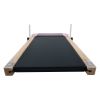 HP-P12 API electric treadmill, folding treadmill, LCD display screen and mat holder; Home Office Gym Stand, 2.25HP Electric, Wood Electric Treadmill w