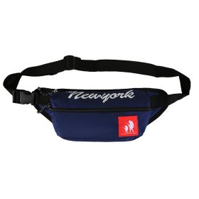 Candy Color Men's Trendy Street All Match Bag (Color: Dark Blue)