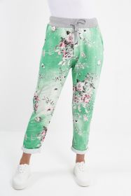 Spring And Summer New European And American Printing Casual Magic Jogger Pants (Option: Picture 8-L)