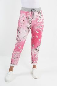 Spring And Summer New European And American Printing Casual Magic Jogger Pants (Option: Picture 7-L)