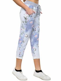 Spring And Summer New European And American Printing Casual Magic Jogger Pants (Option: Picture 2-L)